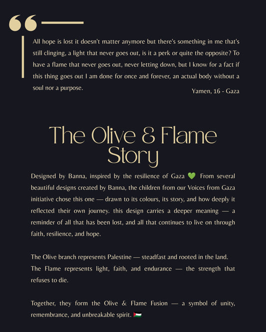 Olive & Flame Keyring